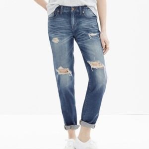 Madewell Boy Jean distressed size 25